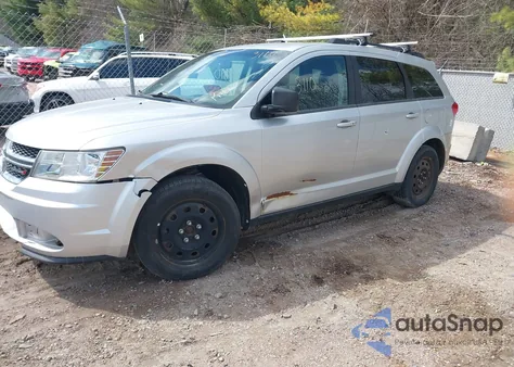 2014 Dodge Journey Se from USA, damaged, VIN 3C4PDCAB2ET166065